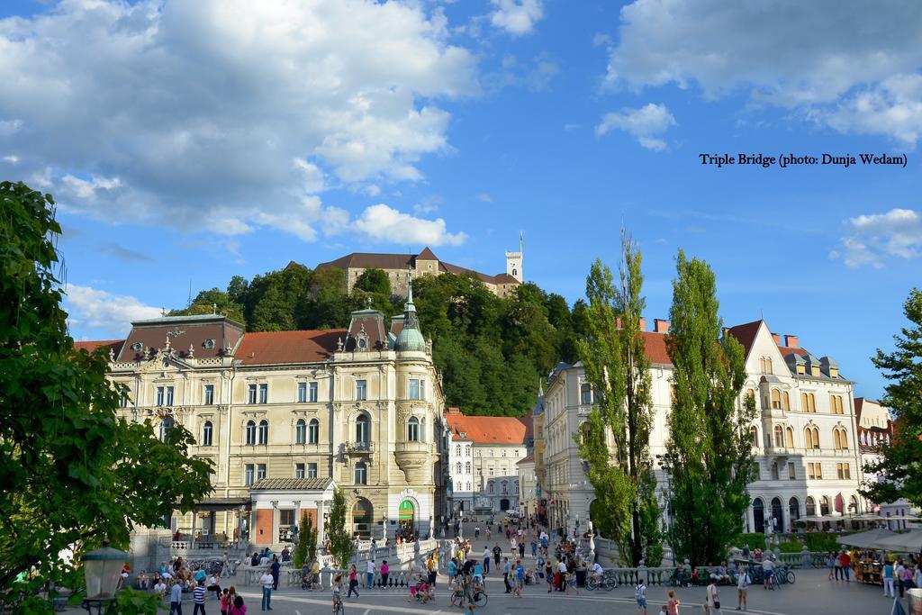 Apartment Center 25 Ljubljana Exteriör bild